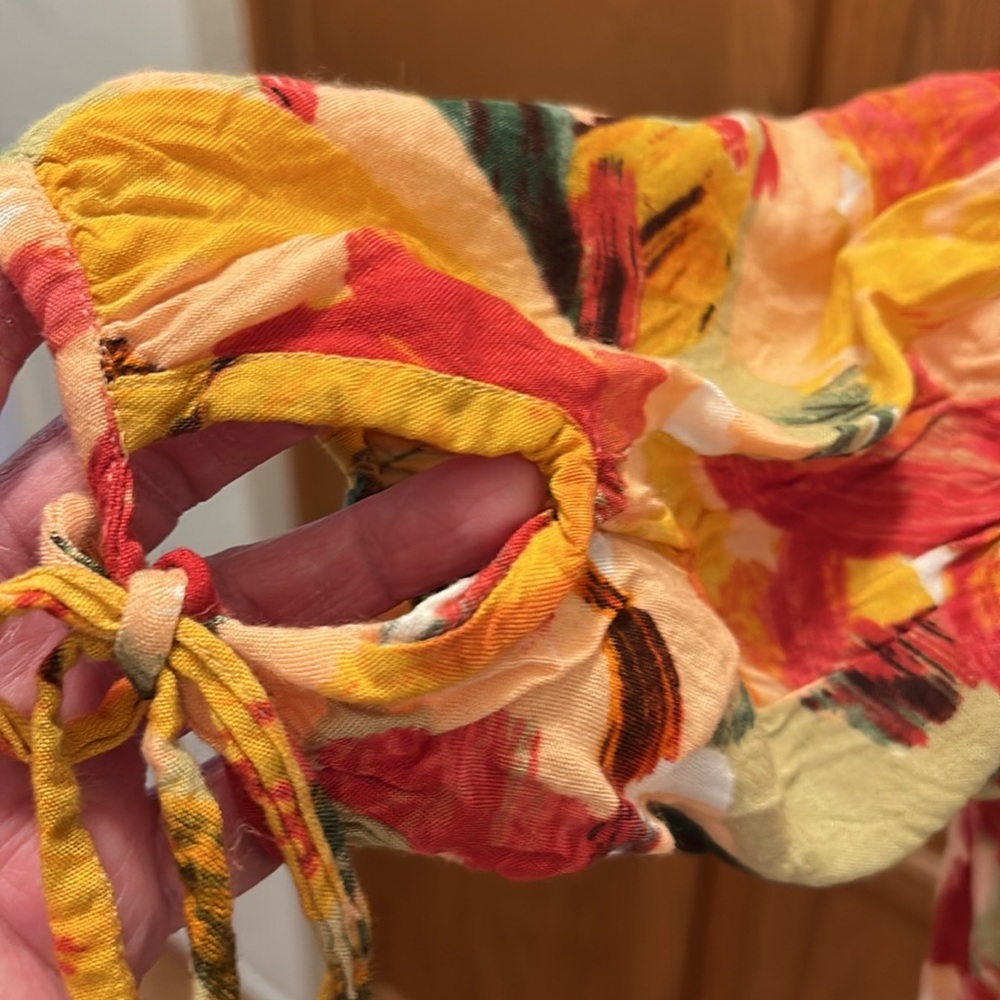 Cassee’s Floral Women’s Dress Small NWOT Bohemian Floral - Picture 9 of 14